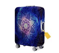 FANSU Luggage Cover Suitcase Elastic Trolley Case Cover Luxury Mandala Exotic Print Thicken Wear Resistant Anti-Scratch Wheeled Luggage Business Travel Cabin Case Cover (XL:30-32 inch,Starry Sky 2)