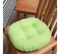 FANSU Round Garden Seat Cushions, Solid Color Dining Chair Cushion Seat Pads 40cm/45cm/50cm, Seat Pads for Kitchen Chairs/Chair Cushions Seat Pads/Padded Chair Cushions (45cm,Pale Green)
