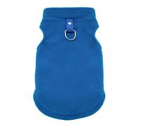 FANSU Small Dog Jumper Soft Turtleneck Puppy Sweater Thicken Knit Dog Pullover Vest Coat for Small Medium Large Dogs and Cats, Warm Pet Christmas Winter Outfit S-XL (XL,Blue)