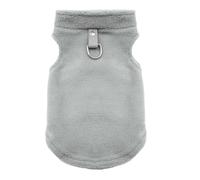 FANSU Small Dog Jumper Soft Turtleneck Puppy Sweater Thicken Knit Dog Pullover Vest Coat for Small Medium Large Dogs and Cats, Warm Pet Christmas Winter Outfit S-XL (M,Grey)