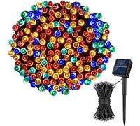 FANSU Solar Lights Outdoor Garden String, Outdoor Garden String Lights IP44 Waterproof Outside Lighting LED, 8 Modes, for Party Wedding Balcony Terrace Gazebo Patio (Colorful,102 M/1000 LED)