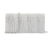 FANSU Solid Color Evening Clutch Bag for Women Wedding Guest (Gray)