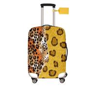 FANSU Travel Luggage Cover Elastic Suitcase Trolley Case Cover for Wheeled Luggage, 3D Hair Print Washable Anti-Scratch Travel Business Suitcase Covers, 18-32in Luggage (S(18-21in),Sika Deer)