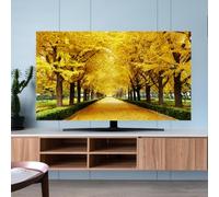 FANSU TV Dust Cover, TV Screen Cover, Universal Elastic Television All-Inclusive Protection, Computer Dust for 32” to 80” Television/PC Display Decoration (Golden Tree,65'')
