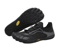 FANSU Water Shoes Men Women, Quick Dry Barefoot Aqua Shoes Unisex Size 3.5-10.5 Summer Beach Sneakers Water Sneakers Lightweight Aqua Socks Foot Protection for Surf Swim Diving (Black,5)