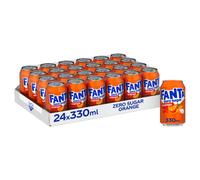 Fanta Can Orange Zero 330 ml (Pack of 24)