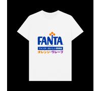 Fanta Chinese White T-Shirt Colour: White, Size: XXL Coca Cola White L