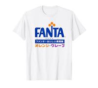 Fanta Drinks 1970s Japanese Kanji Logo T-Shirt