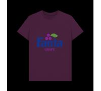 Fanta Grape Purple T-Shirt Coca Cola Purple L