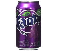 Fanta Grape Soda 355 ml (Pack of 6)