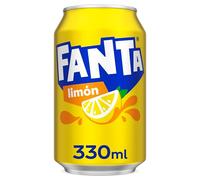 Fanta Lata lemon soda - 330 ml.