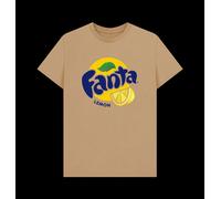 Fanta Lemon Sand T-Shirt Coca Cola Stone XL