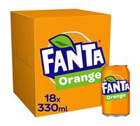 Fanta Orange 18 x 330ml, 18 x 330.00 ml