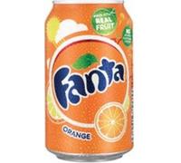 Fanta Orange 330ml Can Pack of 24 A00769