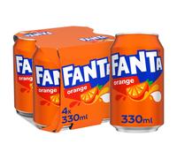 Fanta Orange 4 X 330ml