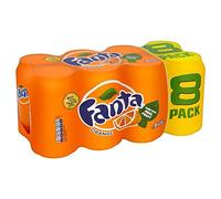 Fanta Orange (8x330ml) - Pack of 2