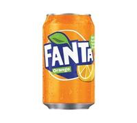 Fanta Orange Soft Drink 330ml Can (24 Pack) A00769