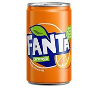 Fanta Orange Soft Drink Can 150 ml (Pack of 24)