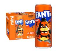 Fanta Orange Soft Drink Mini Can Multipack 6 x 250 ml