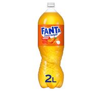Fanta Orange Zero Added Sugar Soft Drink Bottle 2000 ml