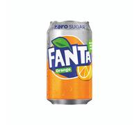 Fanta Orange Zero Cans 330ML PK24