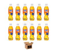Fanta - Original Fruit Flavoured Sparkling Fizzy Soft Variety Drinks, Cans Bottles | Orange, Lemon, Fruit Twist, Pineapple & More | Regular & 0 Sugar | (Bottles 500ml 12 pack, Zero Sugar Orange)