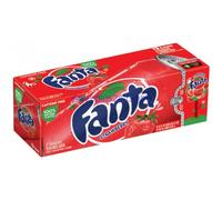 Fanta Strawberry 355ml - 24 Packs with 6 Euro DPG Card