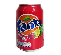 Fanta Strawberry and Kiwi, 330 ml, Pack of 12