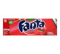 Fanta Strawberry Can - 24 Case
