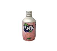 Fanta White Peach Soft Drink From Japan 300ml Can (24)