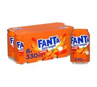 Fanta Orange Zero 8 x 330 ml