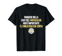FANTACALCIO Men's Gift Idea Ironic and Funny Phrase T-Shirt