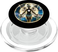 Fantanty fairy in the moonlight PopSockets PopGrip for MagSafe
