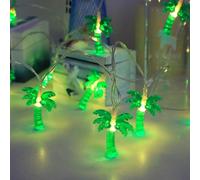 Fantasee Summer Tropical String Lights, Battery Operated Home Decor Lights LED Fairy Fantastic Lights for Bedroom Birthday Hawaiian Party Decor (Palm Tree, 20LED)
