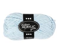 Fantasia Acrylic Yarn, L: 80 m, light blue, 50g