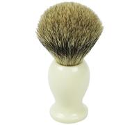 Fantasia Back Slicker - Badger Hair Shaving Brush, Plastic Handle Cream, Ring Diameter 21.5 mm