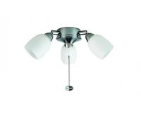 Fantasia ceiling fan add-on light kit Amorie Steel