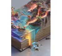 Fantasia in miniatura: Dimensione A4 a righe.Quaderno per studenti curiosi, creativi, fantasiosi e pronti ad amare la scuola!