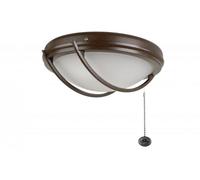 Fantasia ourdoor ceiling fan add-on light kit Patio Brown