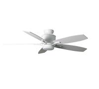 Fantasia Prima 52in Ceiling Fan White LED Light Dual Mount 117162