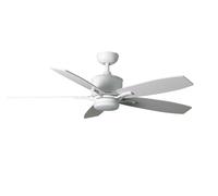 Fantasia Prima 52in Ceiling Fan White LED Light Dual Mount 117162