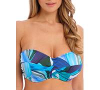 Fantasie Aguada Beach Bandeau Bikini Top In Blue Blue