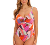 Fantasie Aguada Beach Twist Front Swimsuit In Orange Orange