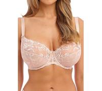 Fantasie Women's Aubree Underwire Side Support Plunge Bra, Opaque, Natural Beige, 40DD