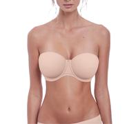 Fantasie Women's Aura Shaped Underwired Bra Without Straps T-Shirt, Opaque, Ecru/Beige, 36DD