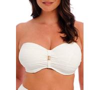 Beach Waves Bandeau Bikini Top Fantasie White 34E