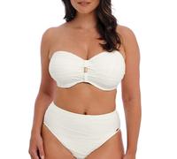 Fantasie Beach Waves Bandeau Bikini Top Linen White 38D