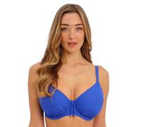 Fantasie Beach Waves Gathered Full Cup Bikini Top Ultramarine Blue 34H