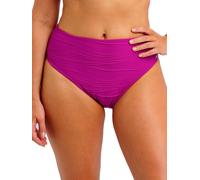 Fantasie Women's Beach Waves High Waist Bikini Brief in Pink | Size: 14 Fantasie Pink 14
