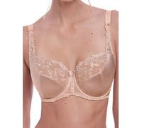 Fantasie Womens Belle Floral Lace Balcony Bra with Underwire - Beige - 40DD